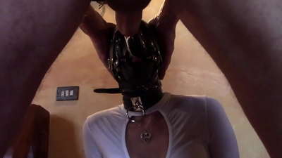 Laura de salto alto, seleção de modelos, vídeo 2021, garganta profunda com vários anéis